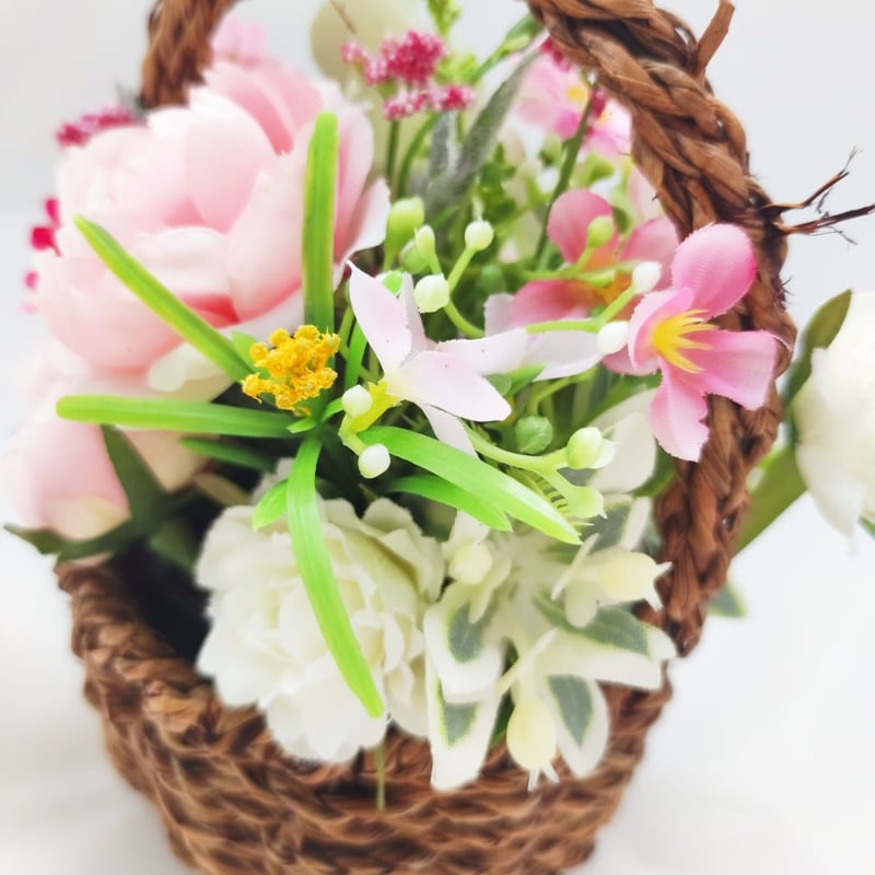 バスケットアレンジ【ミニガーデン】 | MAPLE FLOWER＆COFFEE