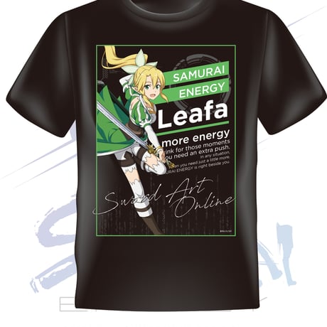非売品 SAO × サムライエナジー Tシャツ＋クリアファイル＋アクリルスタンド SAMURAI ENERGY(サムライエナジー)