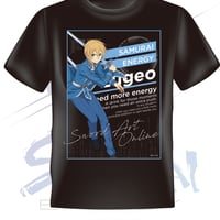 非売品 SAO × サムライエナジー Tシャツ＋クリアファイル＋アクリルスタンド 受注予約】SAMURAI ENERGY×ソード・アートオンライン コラボT
