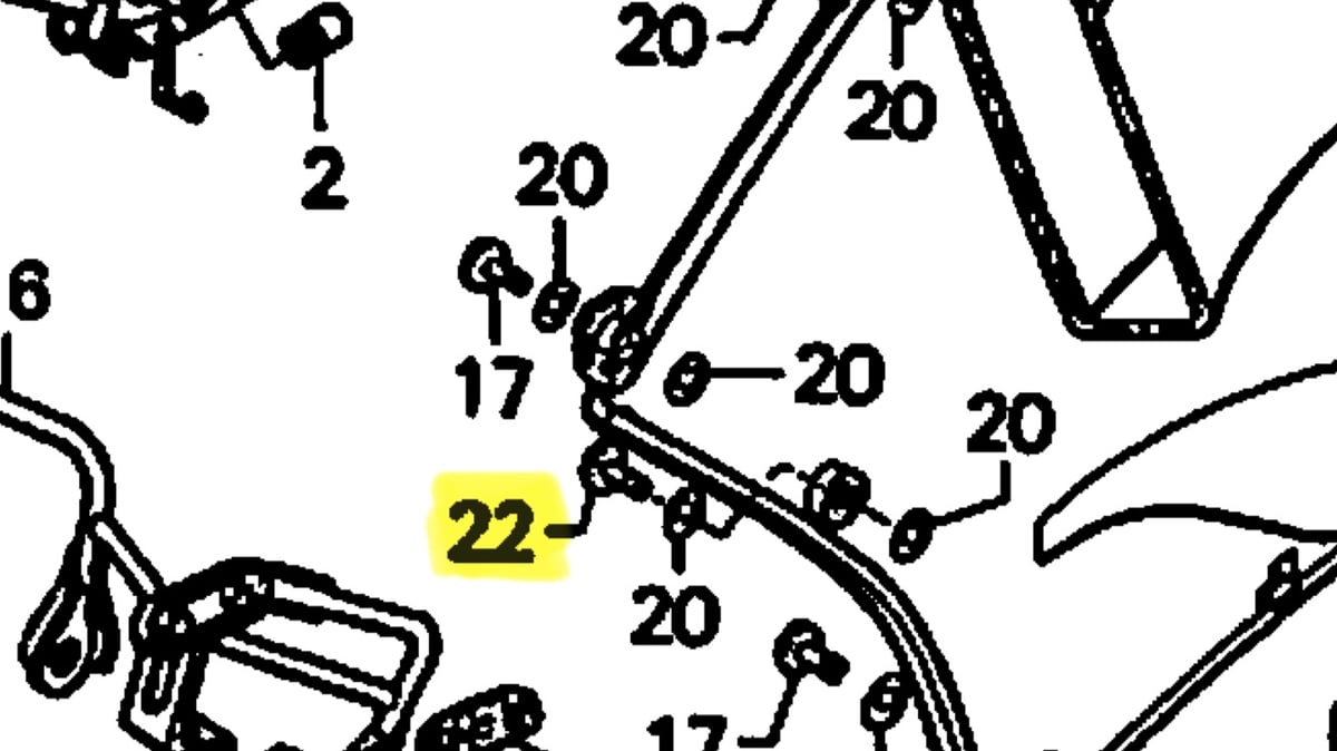 NSR250R クイックファスナー 64512-KV3-830 スタッド6X22相当 | ダ