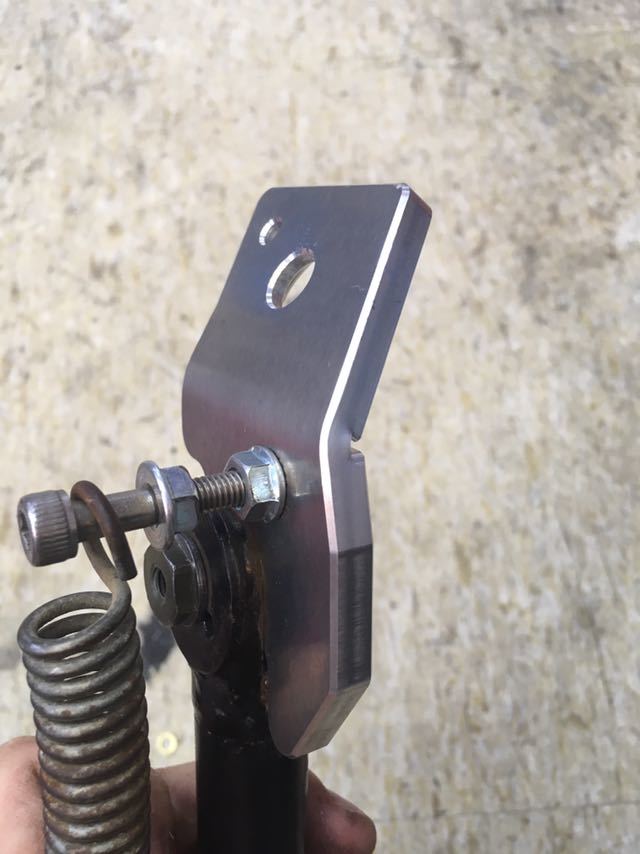 MIXS】NSR50 アルミサイドスタンド取付用フレーム | ダイキチ