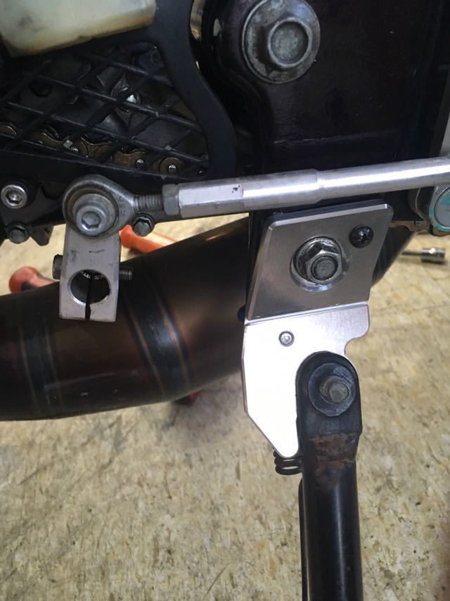 MIXS】NSR50 アルミサイドスタンド取付用フレーム | ダイキチ