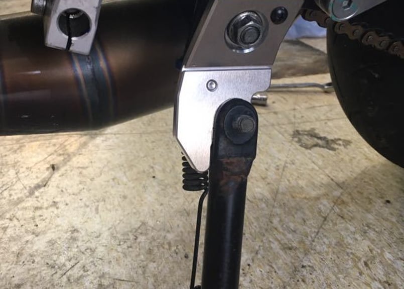 ★NSR50/80 前期型フレーム カット無し、サイドスタンドステー付 書付！ ☆NSR50/80 前期型フレーム カット無し、サイドスタンドステー付