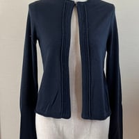 ●USED●CHANEL NAVY cardigan