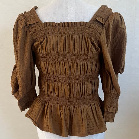 ⚫️USED⚫️SEA NEW YORK brown top