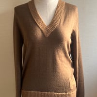 ⚫️USED⚫️HERMES  brown knit