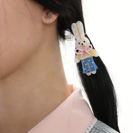 hoshi ny⭐︎Cute Bunny Rabbit Hair Clip