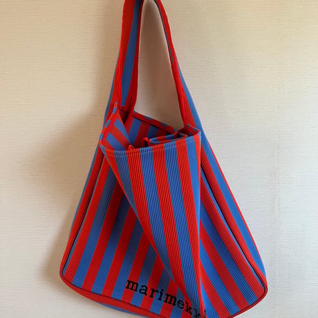 ⚫️USED⚫️marimekko strips bag