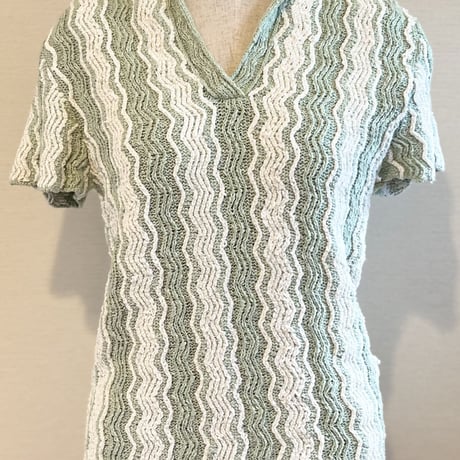 ●USED●JILSANDER zigzag knit