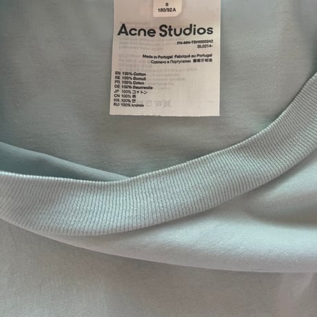 ⚫️USED⚫️Acne Studio light blue tee