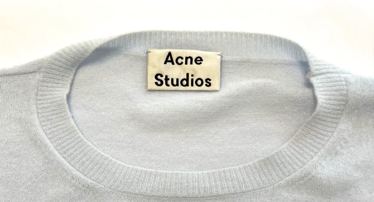 ⚫️USED⚫️ACNE STUDIOS short sleeve knit | INHWA