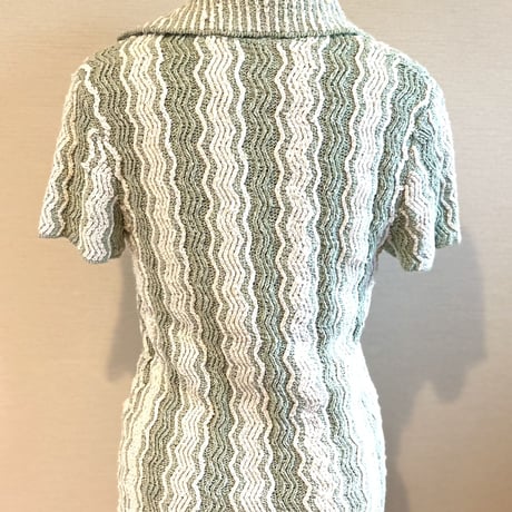 ●USED●JILSANDER zigzag knit