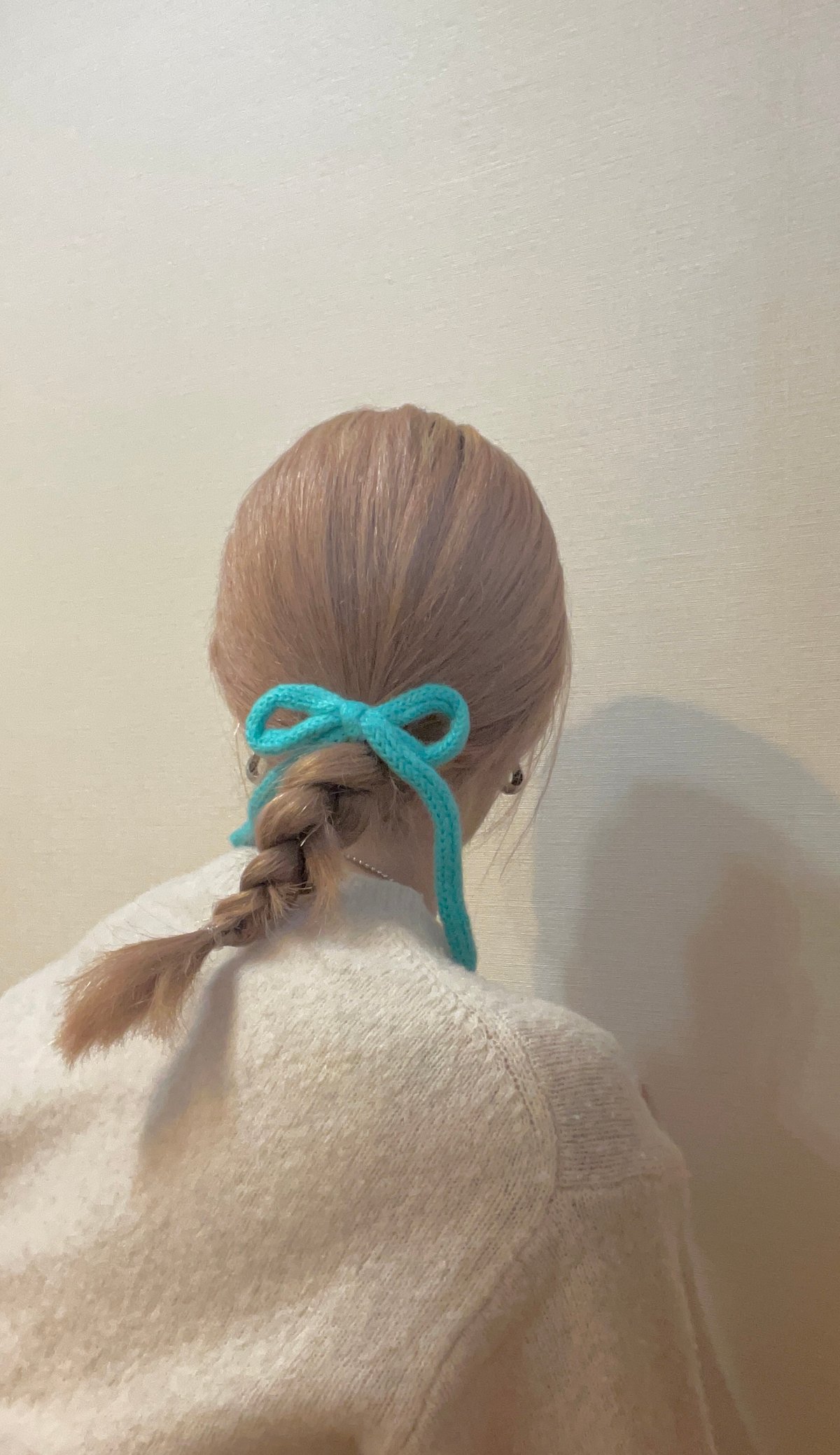 TINY COTTONS hair elastic with knitted bow | IN