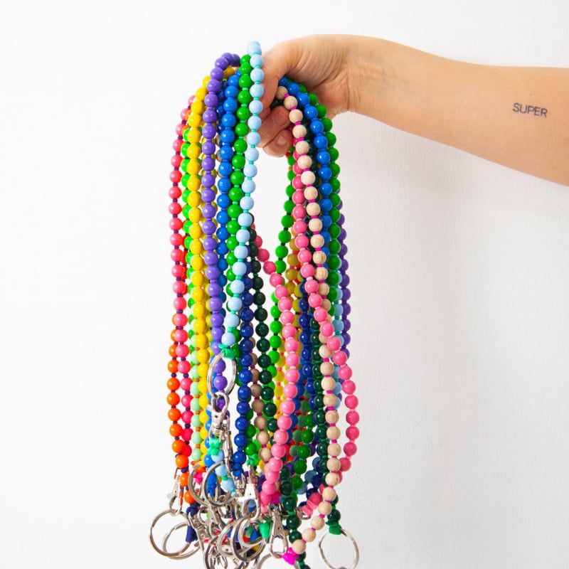 inaseifart 正規品　キーリング 正規品】 Ina Seifart BIG PERLEN KEYHOLDER - メルカリ