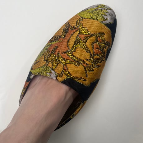 ⚫️USED⚫️DRIES VAN NOTEN Jacquard mules