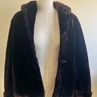 ⚫️USED⚫️vintage faux fur jacket