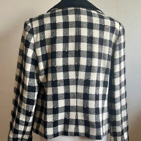 ●USED●vintage check jacket