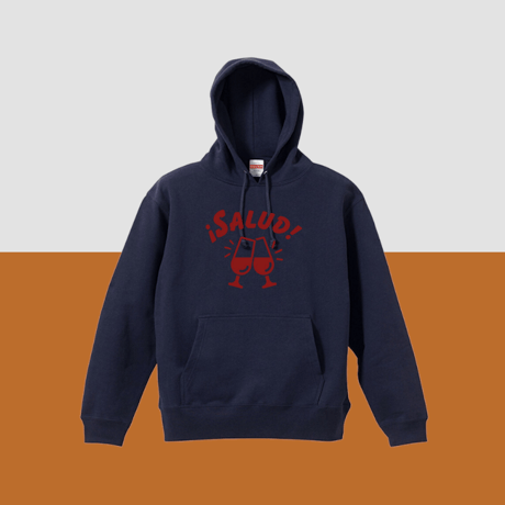 【ネイビー】サルーパーカー (M/L/XL/XXL)