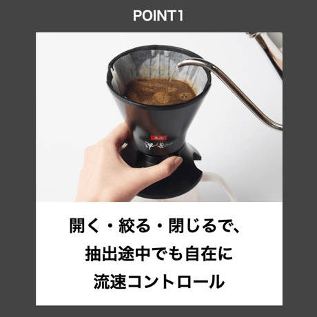 【送料無料】メリタ 流速コーヒーフィルター1x2 (ドリッパー)