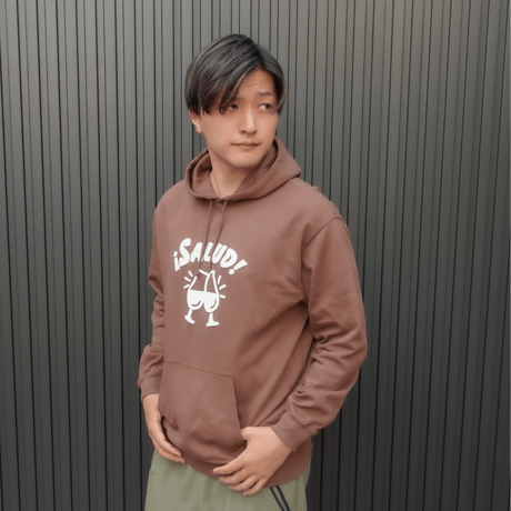 【ダークブラウン】サルーパーカー (M/L/XL/XXL)