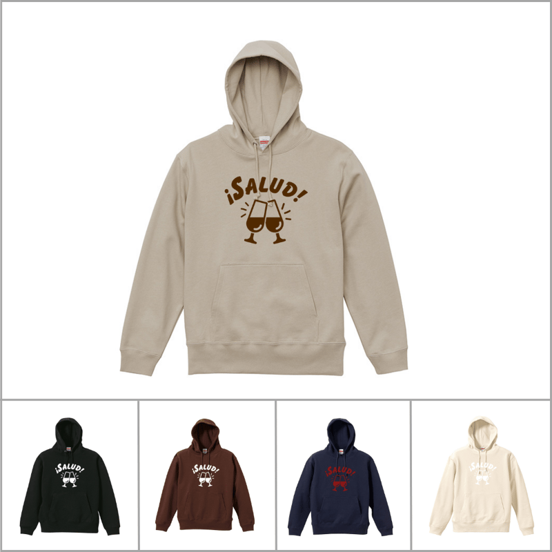 サンドベージュ】サルーパーカー (M/L/XL/XXL) | JUKUCY COFFEE R