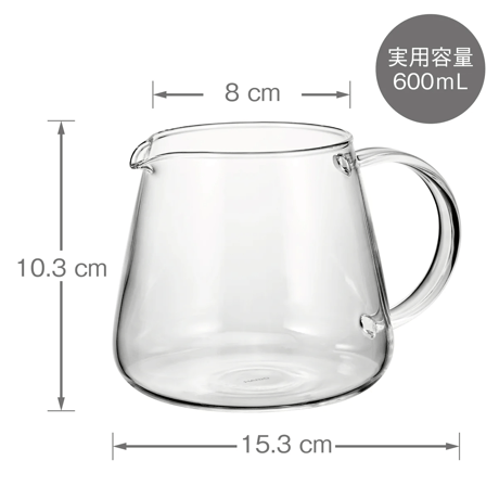 HARIO V60 BARISTA SERVER 600