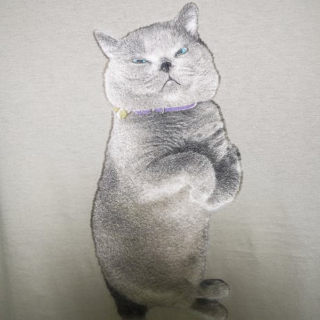 ブリティッシュショートヘア【ミルキーグレー】半袖Tシャツ