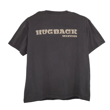 ブタとオオカミ【ブラック】半袖Tシャツ