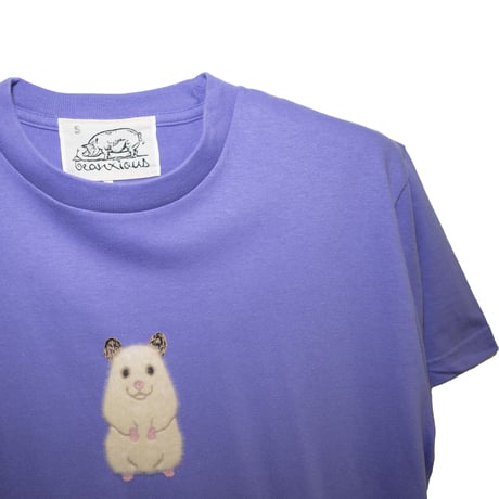 ハムスター【ダスティブルー】半袖Tシャツ