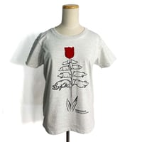 ピッグチューリップ【オートミール】半袖Tシャツ