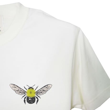 クマバチ【アイボリー】半袖Tシャツ