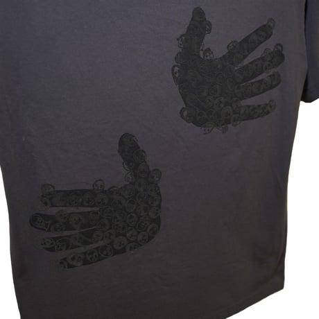 HUGハンド【ブラック】半袖Tシャツ