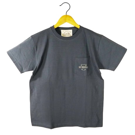 シャー猫【デニム】半袖ポケット付きTシャツ