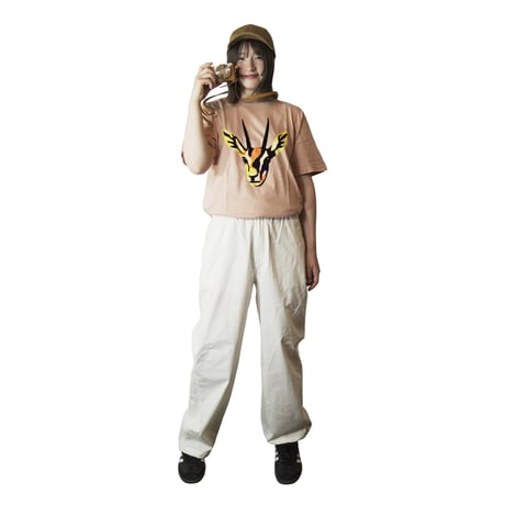ガゼル【ダスティピンク】半袖Tシャツ