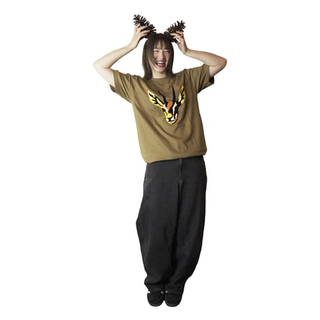 ガゼル【コヨーテ】半袖Tシャツ
