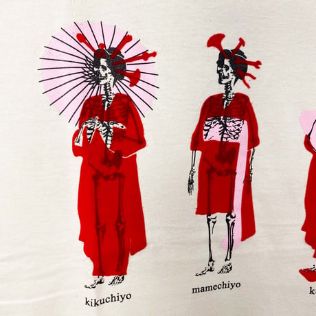 スカルマイコ【ナチュラル】半袖Tシャツ