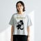 Books&coffee【ヘザーグレー】WOMEN\'SオーバーTシャツ