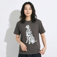 ダルメシアン【ヘイジーブラック】半袖Tシャツ