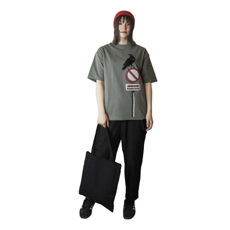 ヤタガラス【ストーングリーン】BIG半袖Tシャツ
