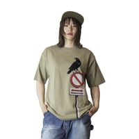 ヤタガラス【アシッドカーキ】BIG半袖Tシャツ