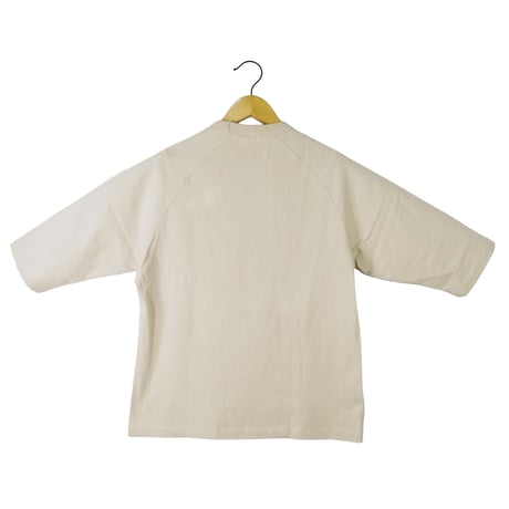 ウーダン鶏 【ストーン】7分袖ワイドラグランTシャツ