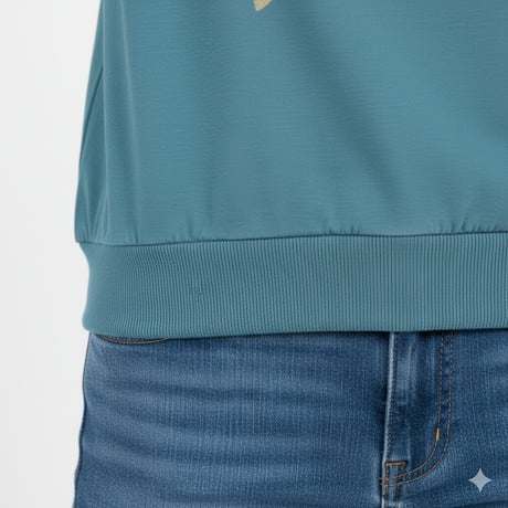 ブリティッシュショートヘア 【ヘイジーグリーン】ロングTシャツ