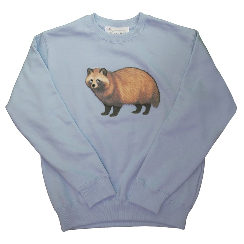 タヌキ 【アシッドブルー】トレーナー ※限定カラー | ビーアンキシャス