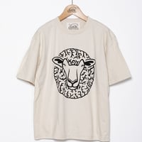 迷路【ライトベージュ】半袖Tシャツ