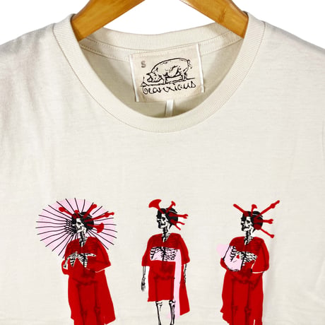 スカルマイコ【ナチュラル】半袖Tシャツ