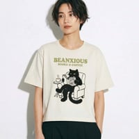 Books&coffee【Pナチュラル】半袖Tシャツ
