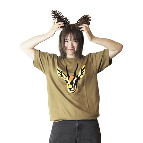 ガゼル【コヨーテ】半袖Tシャツ