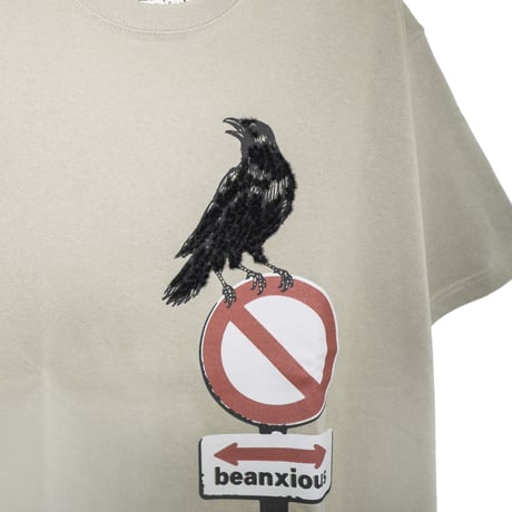 ヤタガラス【アシッドカーキ】BIG半袖Tシャツ
