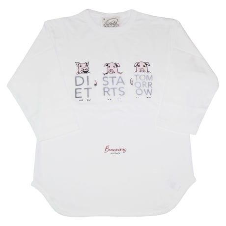 ダイエット【ナチュラル】7分袖Tシャツ