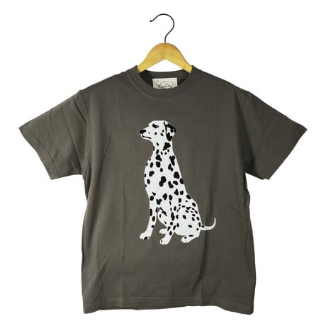 ダルメシアン【ヘイジーブラック】半袖Tシャツ